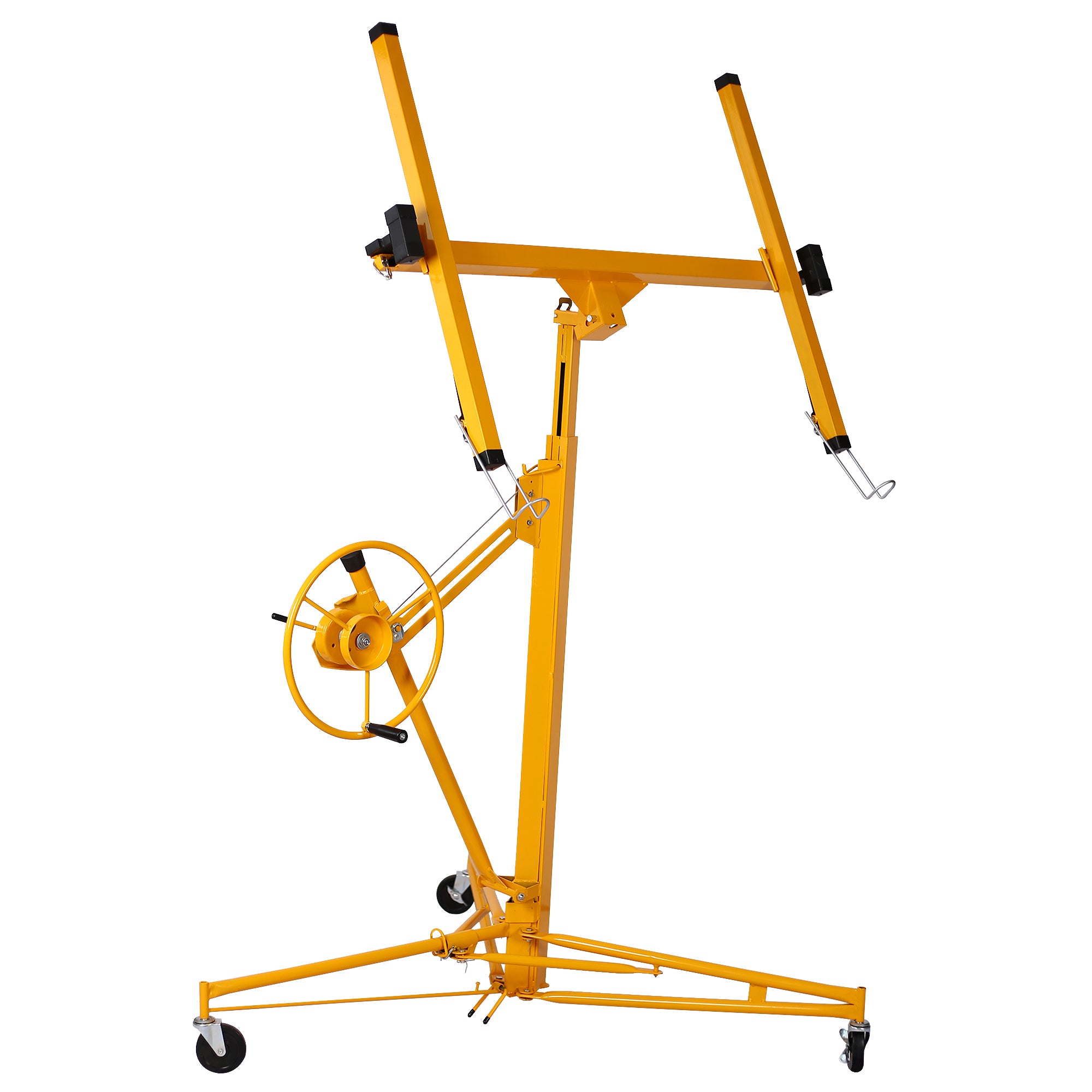 Drywall Panel hoist Drywall Lift Rolling Panel Hoist Jack Lifter 16ft yellow color