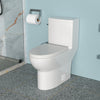 Ceramic One Piece Toilet,Single Flush with Soft Clsoing Seat