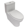 Ceramic One Piece Toilet,Dual Flush with Soft Clsoing Seat