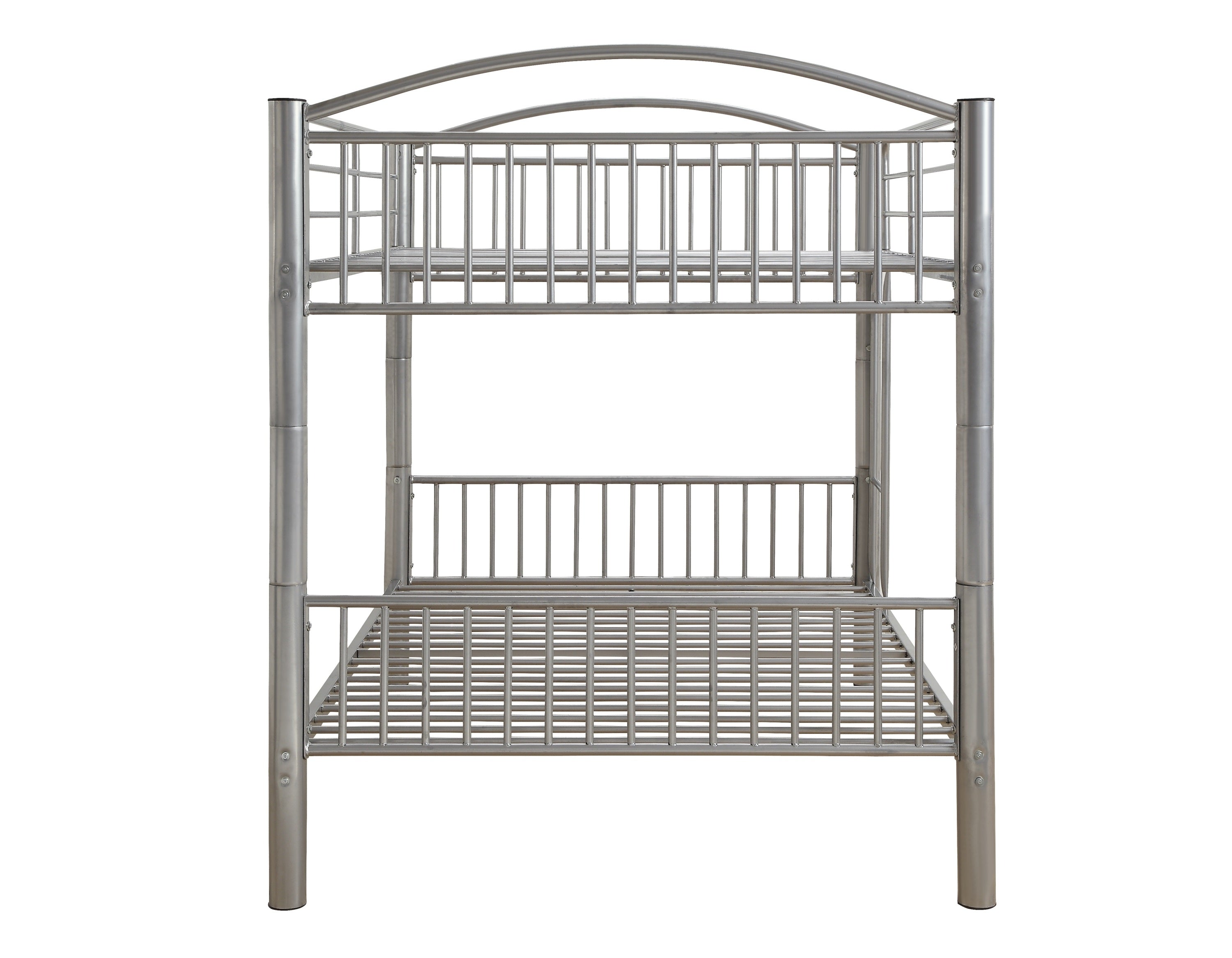 ACME Cayelynn Bunk Bed (Full/Full) in Silver 37390SI