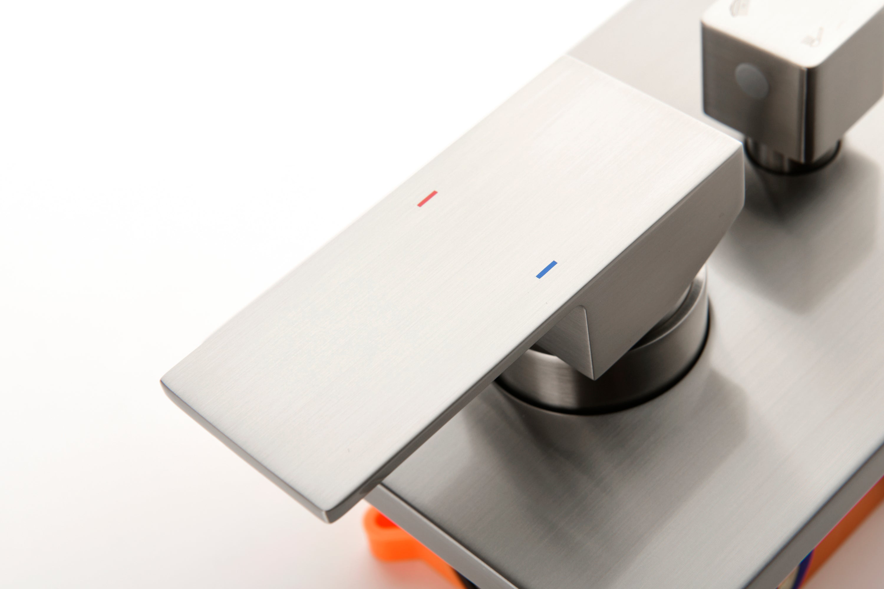 3 Way Outlet Function Solid Brass Shower Diverter Valve Mixer Rough-In Shower Handle Valve Kit Replacement