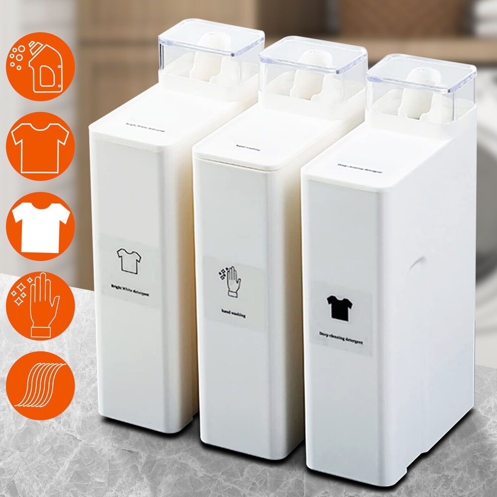 1000ml Laundry Detergent Bottle for Softener Storage Reusable Dispenser Bottle