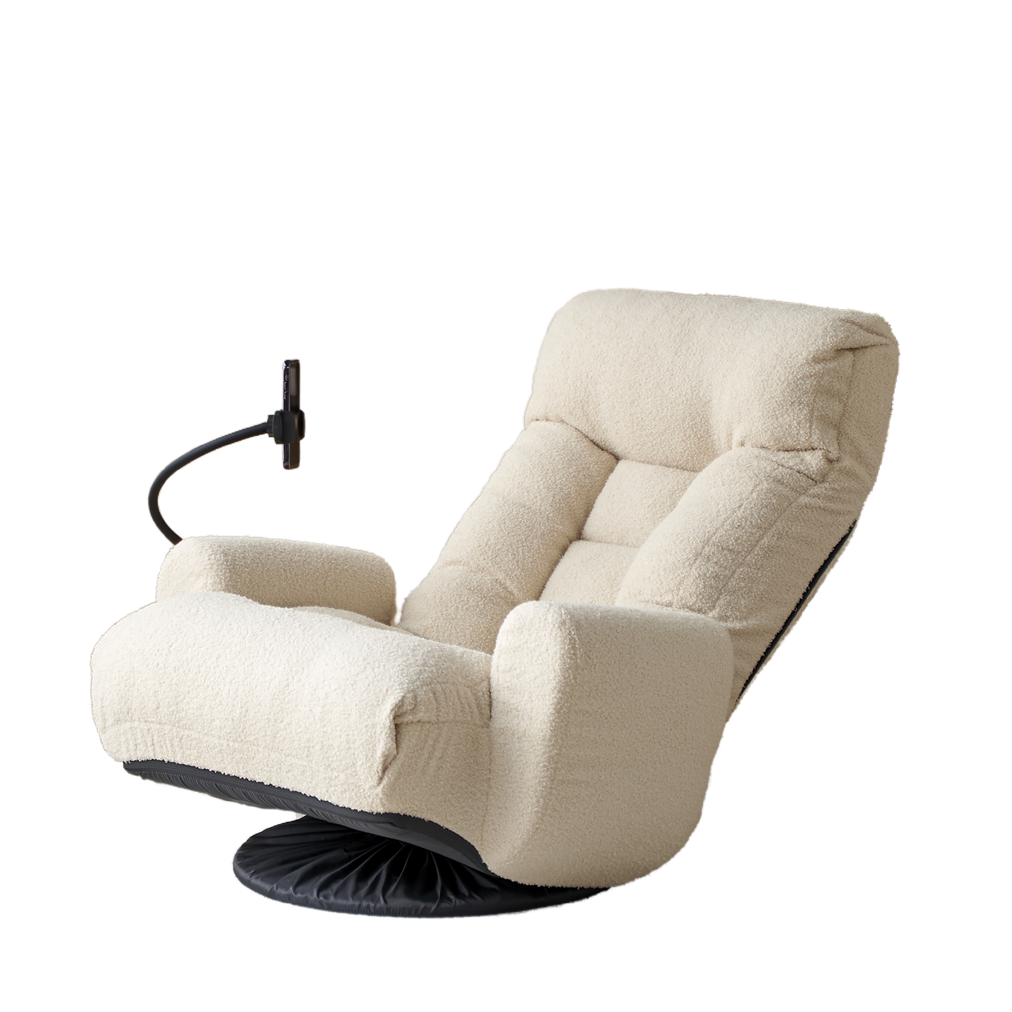 Adjustable head and waist, game chair, lounge chair in the living room, 360 degree rotatable sofa chair,Rotatable seat Leisure Chair deck chair