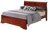 Charming Cherry Wood Bed With Traditional Flair