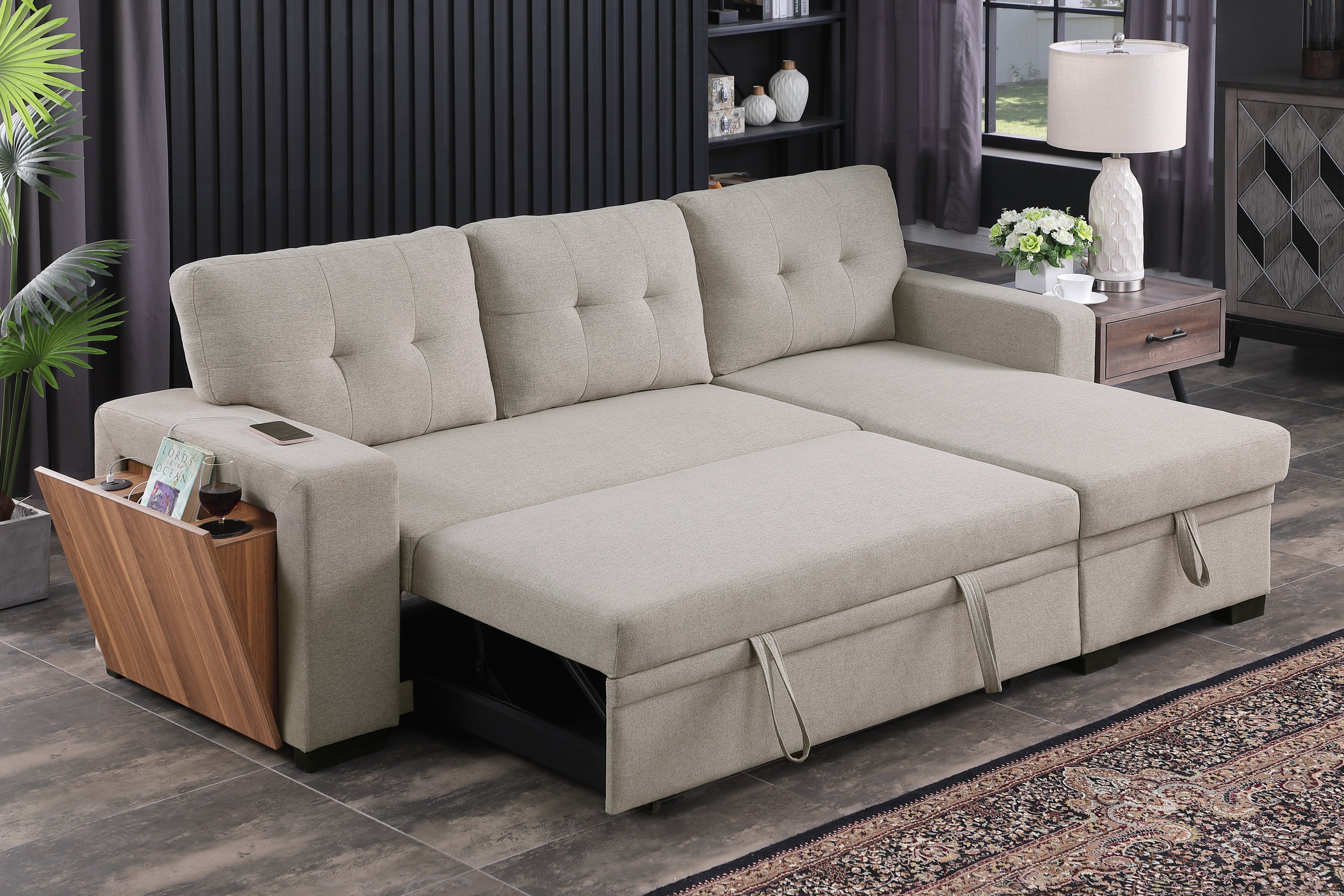 3 - Piece Upholstered Sectional