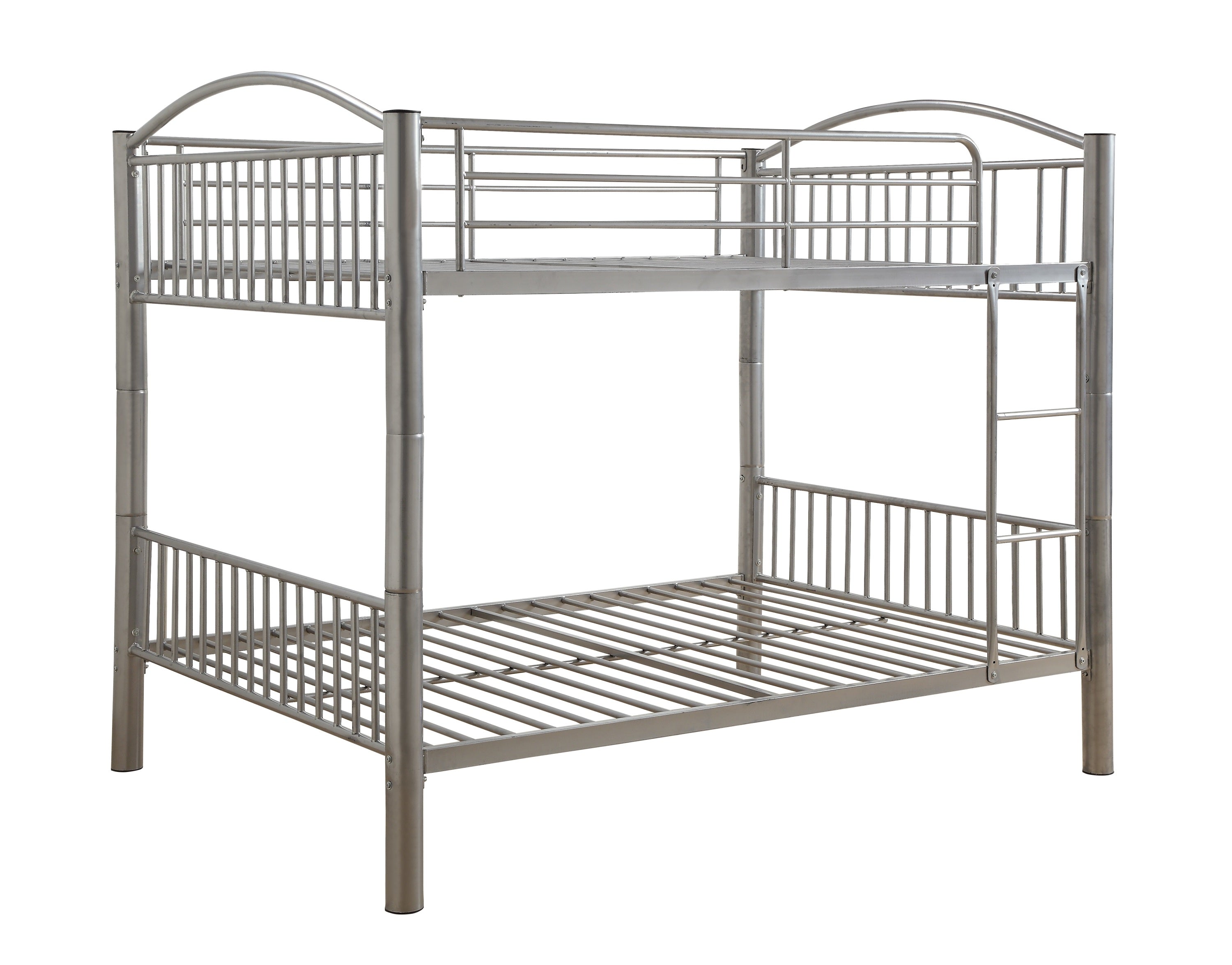 ACME Cayelynn Bunk Bed (Full/Full) in Silver 37390SI