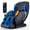 BOSSCARE 3D Zero Gravity Massage Chair,Full Body Shiatsu Recliner with APP Black