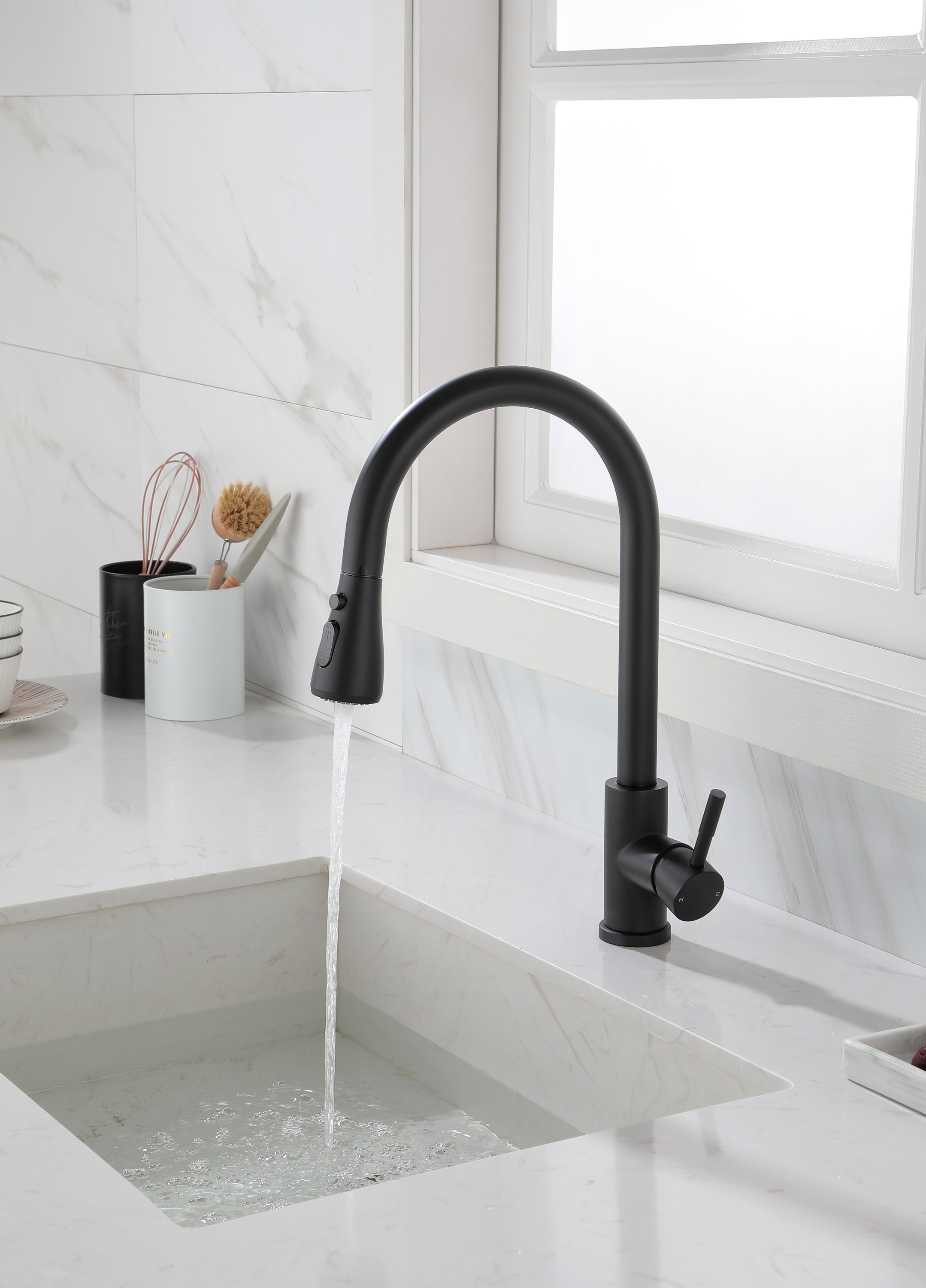 Kitchen Faucet with Pull Out Spraye