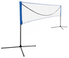 Portable Large Volleyball Badminton Tennis Net with Carrying Bag Stand/Frame 14FT