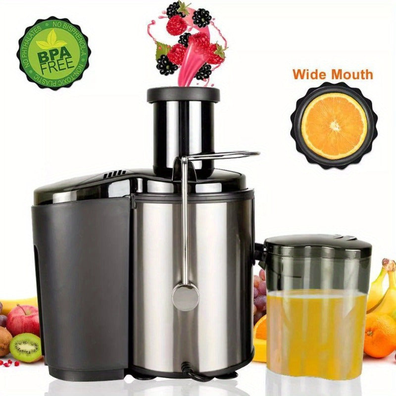 800W Electric Juicer Fruit Vegetable Blender Juice Extractor Citrus Machine New