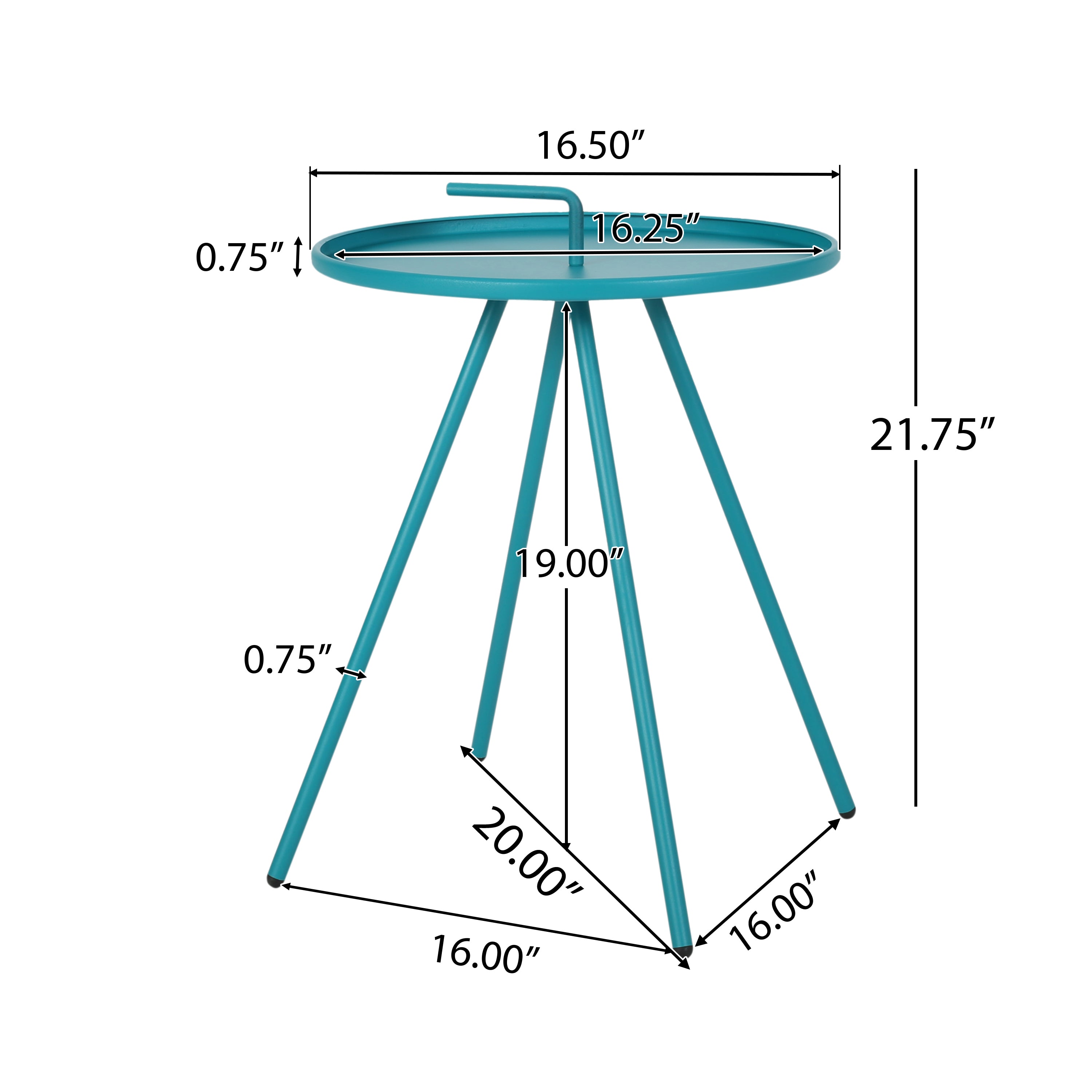 VIDA 16.5 SIDE TABLE