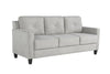 Horatio Taupe Chenille 3 Seater Sofa