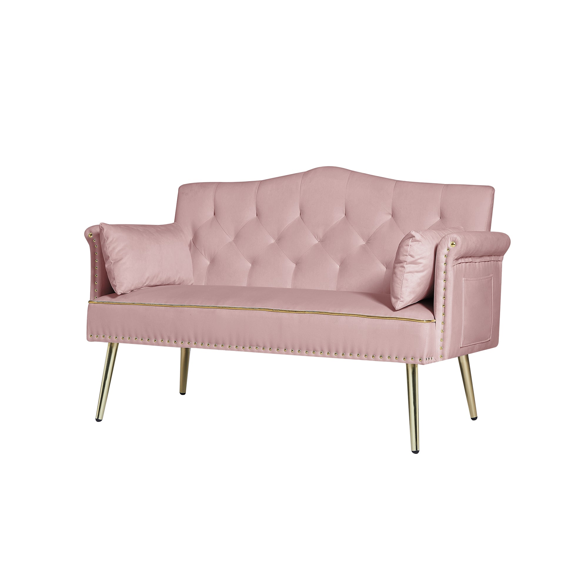 PINK 2 SEATER SOFA