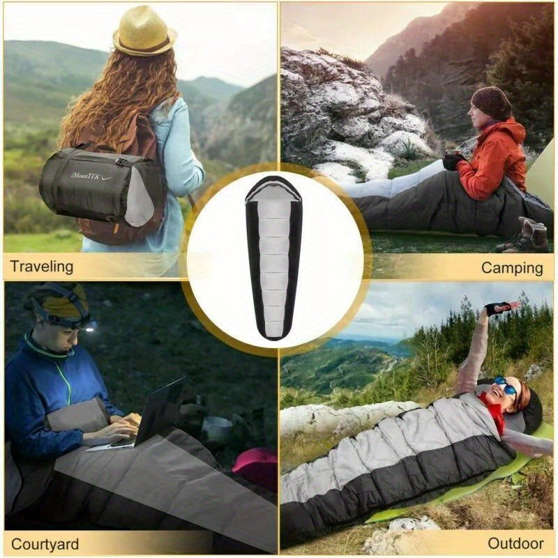 Sleeping Bags for Backpacking Hiking Mummy Camping Bags Cotton Liner Breathable