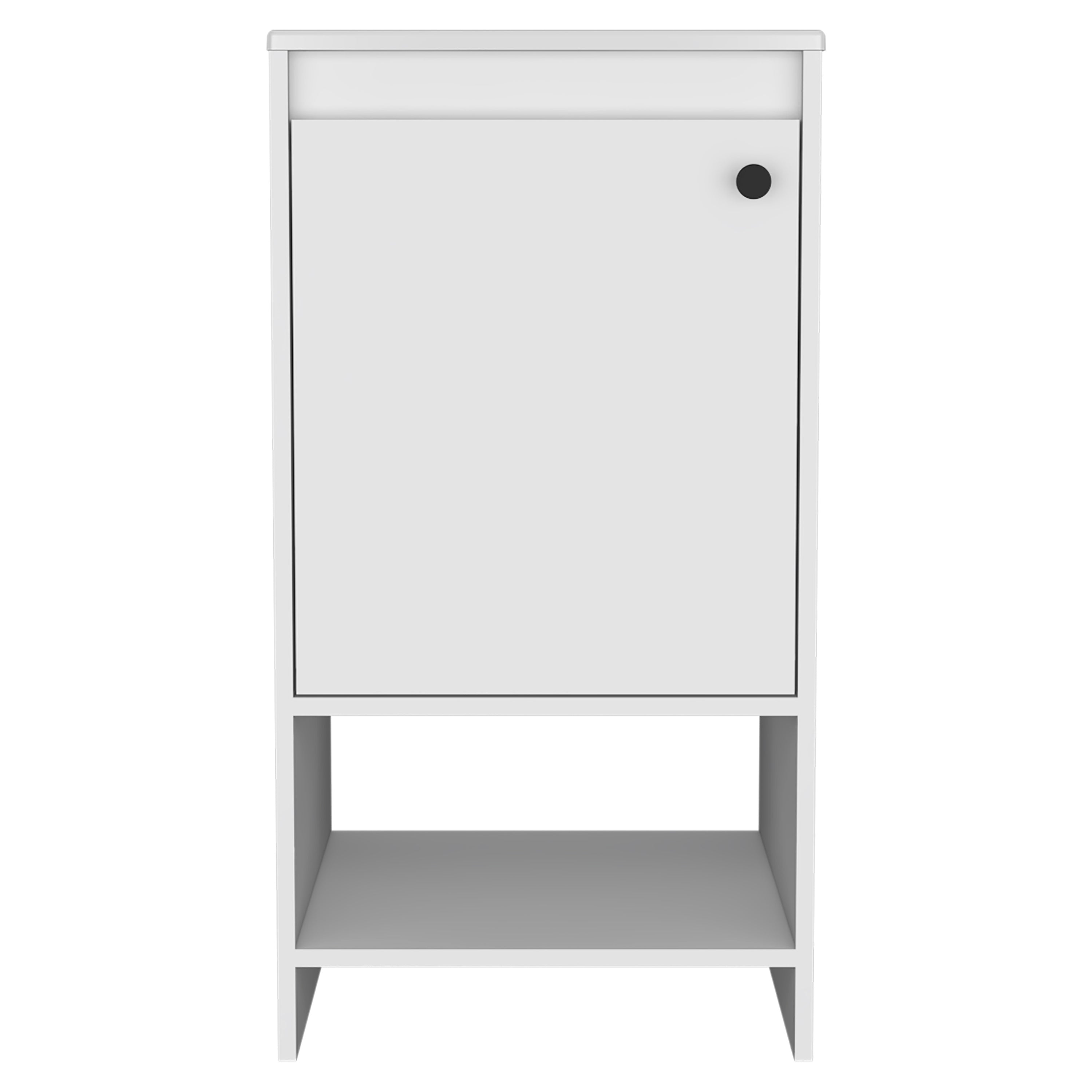 Westbury 1-Shelf Freestanding Vanity Cabinet White