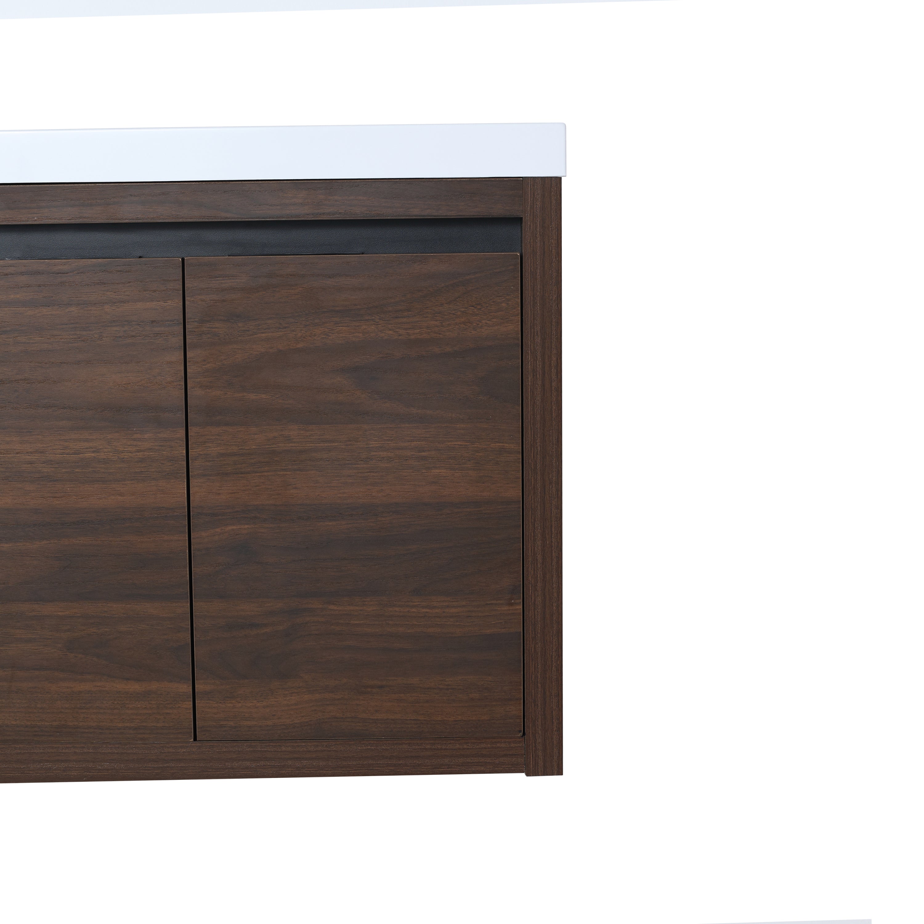 Bathroom Cabinet With Sink,Soft Close Doors,Float Mounting Design,24 Inch For Small Bathroom,24x18(KD-Packing),W128650530