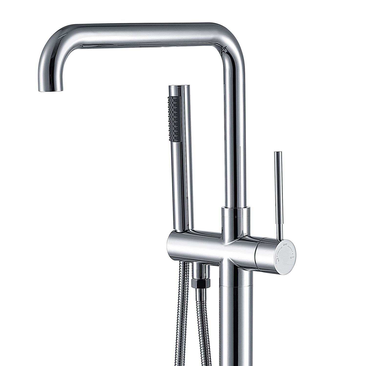 Freestanding Bathtub Faucet with Hand Shower