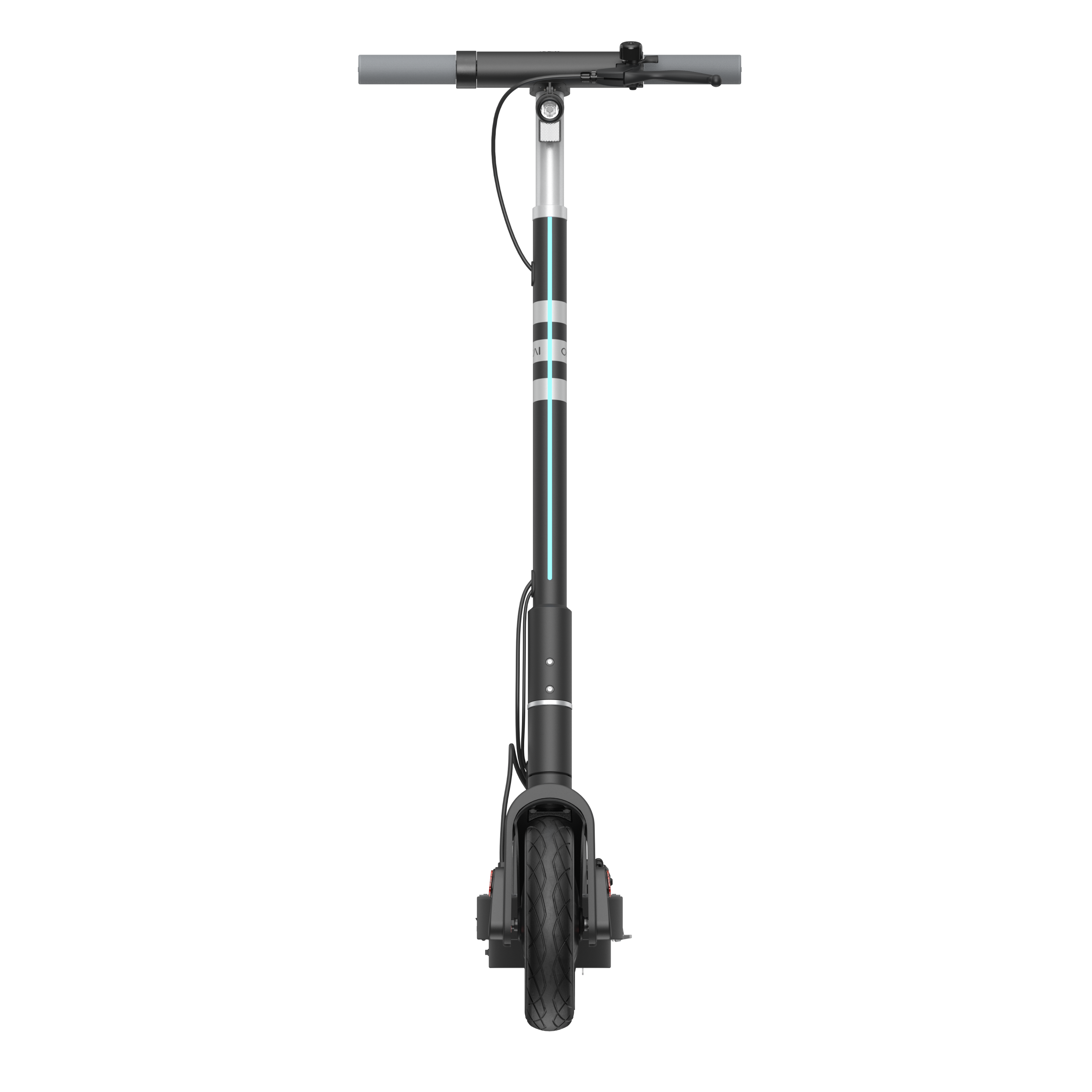 Foldable Electric Scooter w/ 50 Miles Max Operating Range & 20 mph Max Speed - Blac