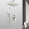 Ceiling Mounted Shower System Combo Set with Handheld and 10"Shower head