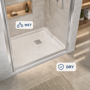 35.4 x 72 in Framed Pivot Shower Door - 35.4 x 72 in / Chrome view 2
