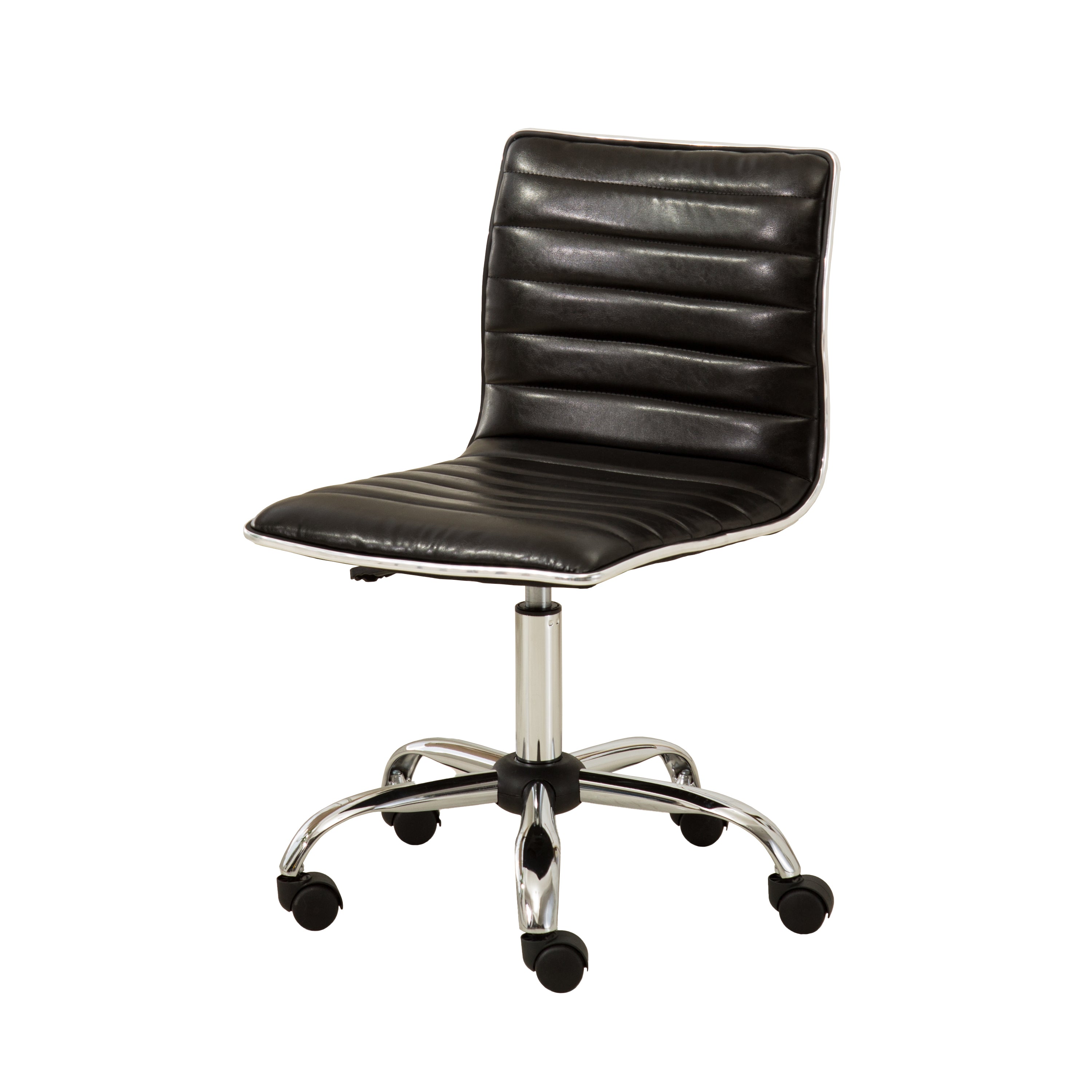 Fremo Chromel Adjustable Air Lift Office Chair, Black