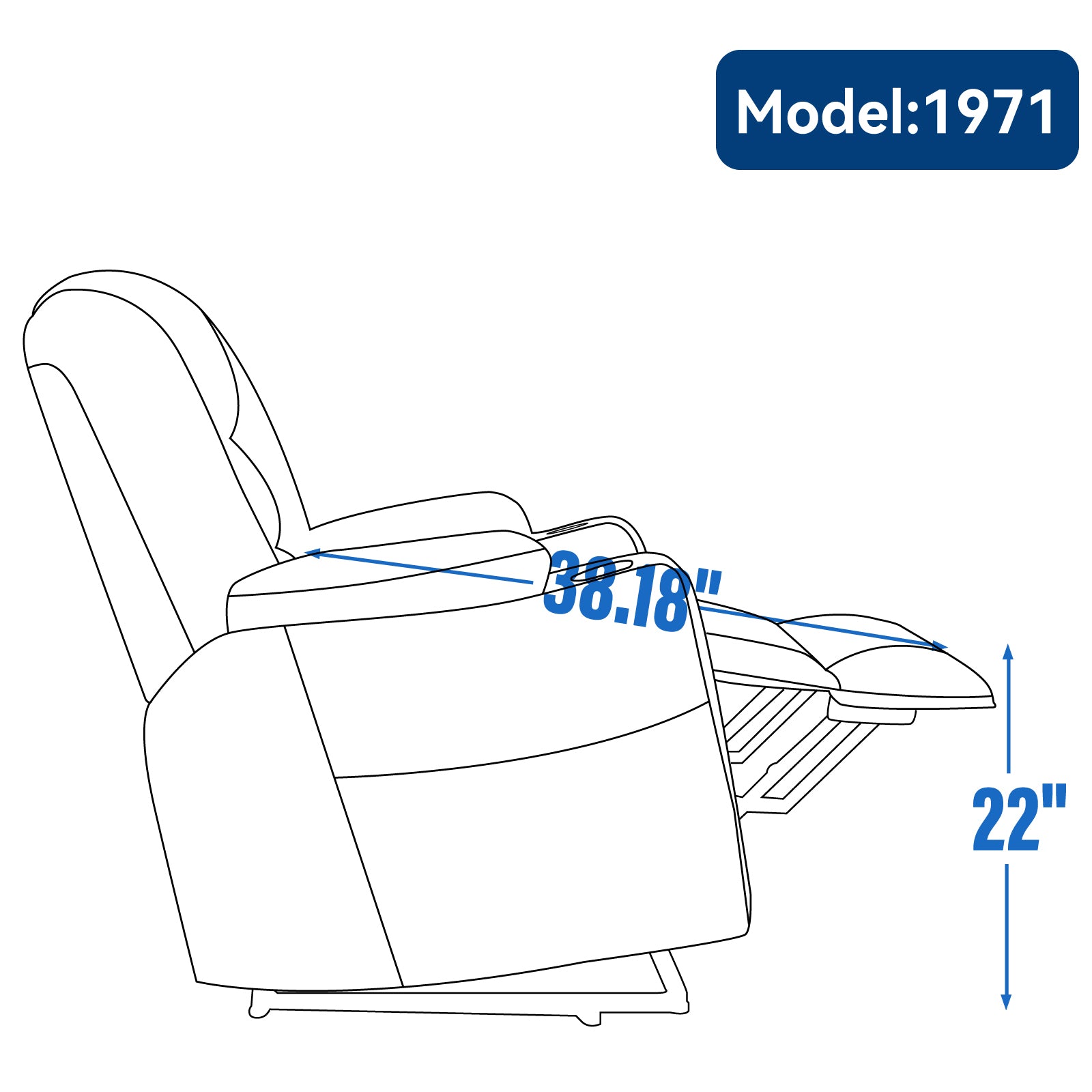 EMON'S Large Power Lift Recliner Chair with Massage and Heat for Elderly, Overstuffed Wide Recliners, Heavy Duty Motion Mechanism with USB and Type C Ports, 2 Steel Cup Holders, Brown