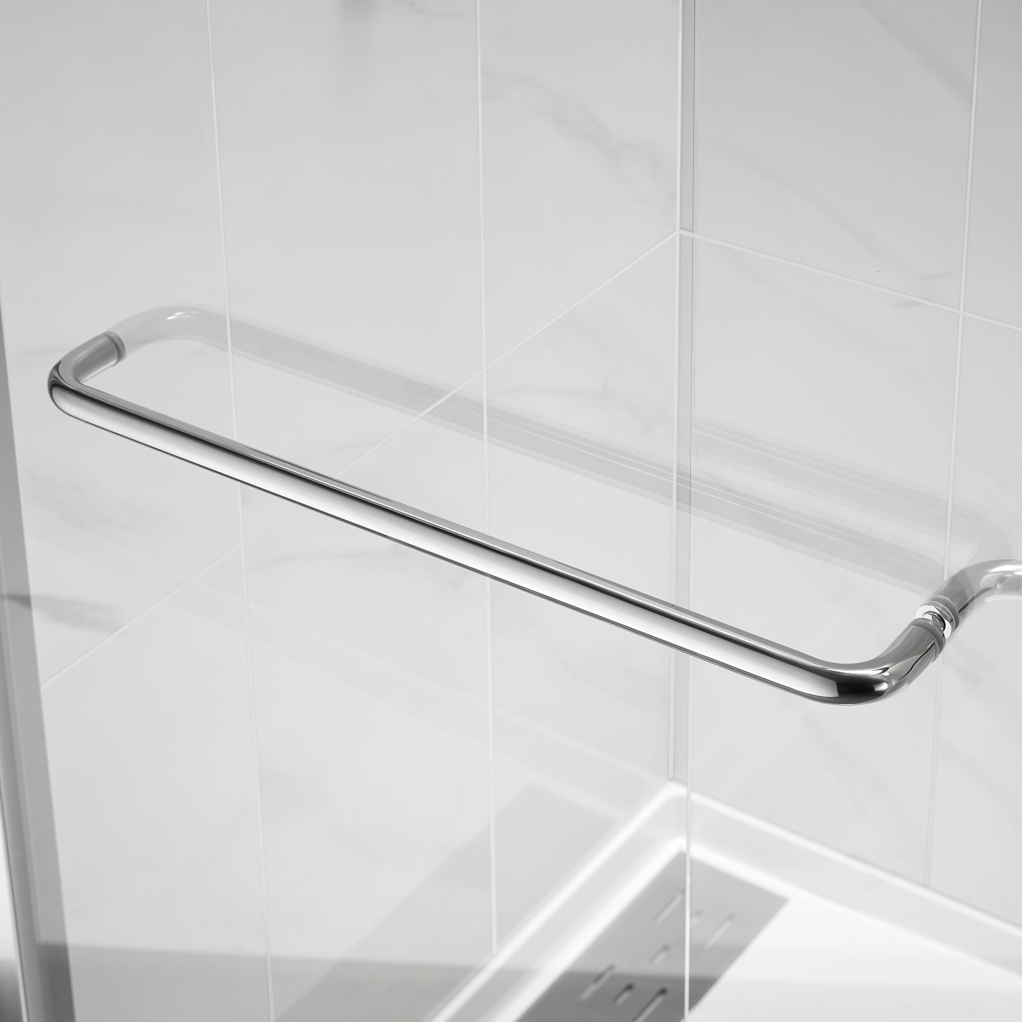 Framed Sliding Shower Door 56"-60"W x 75"H, Bypass Double Sliding Glass Door with 1/4"(6mm) Clear Glass, Chrome Finish