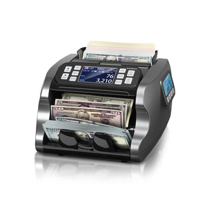 MUNBYN IMC22 Mixed Denomination Money Counter, Black