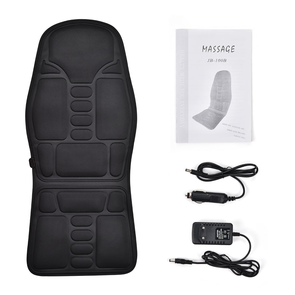 Electric Heating Vibrating Massager Chair Pad