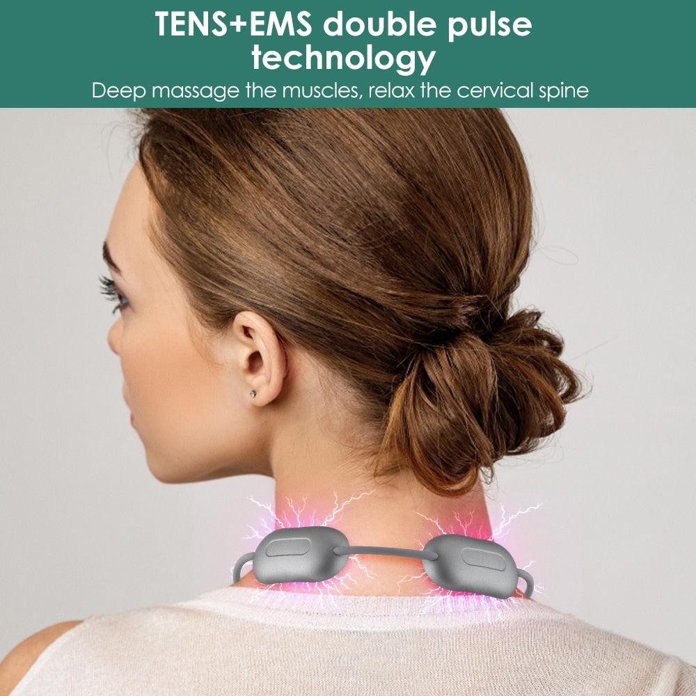 Hanging Cervical Spine Massager Mini Pulse Shoulder Massage