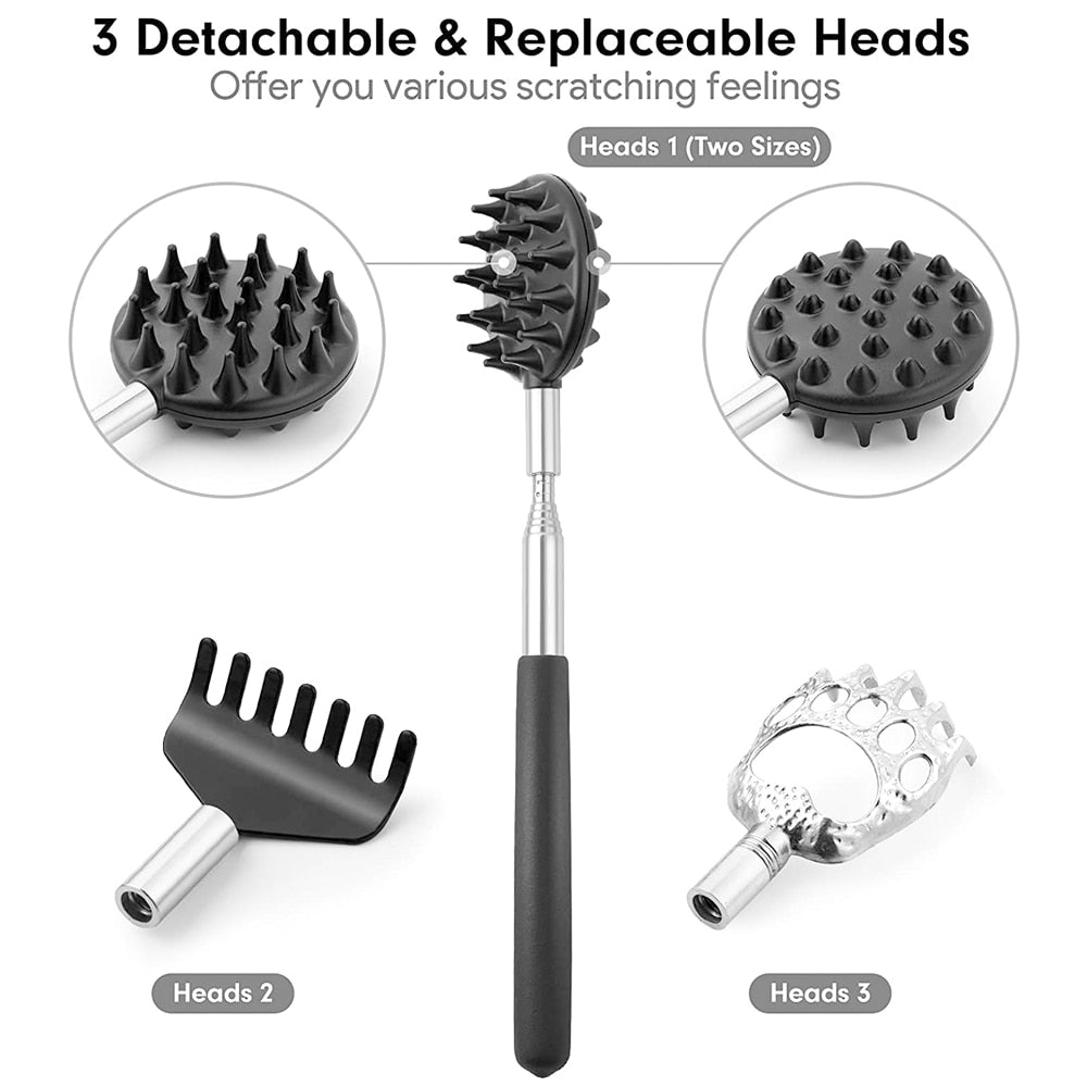 Stainless Steel Telescoping Back Scratcher