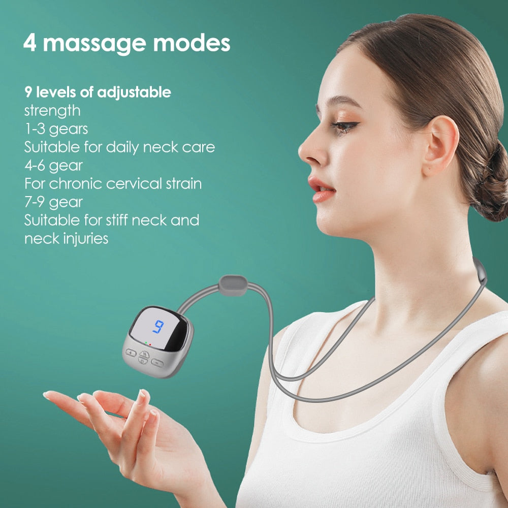 Hanging Cervical Spine Massager Mini Pulse Shoulder Massage