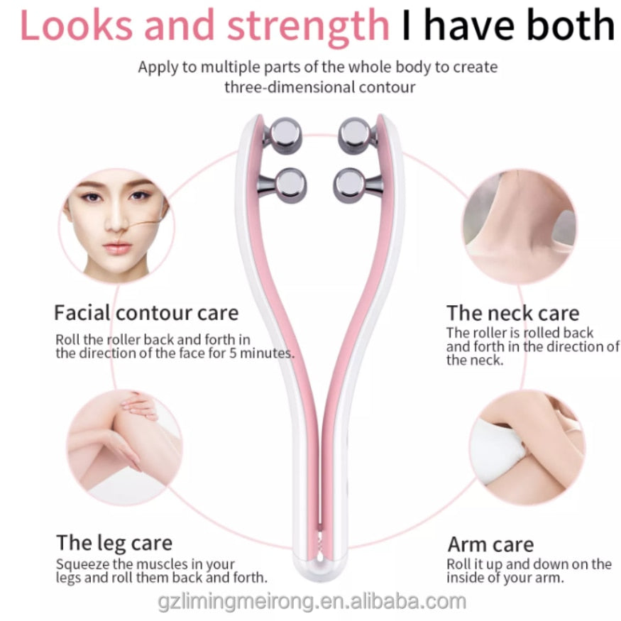 Y Shape Face Massager Anti Wrinkle Face Device