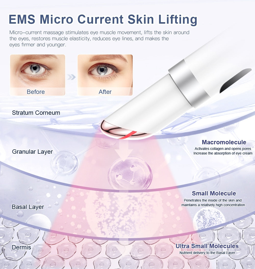 EMS Electric Eye Massager Eye Skin Lift Skin Care Tool