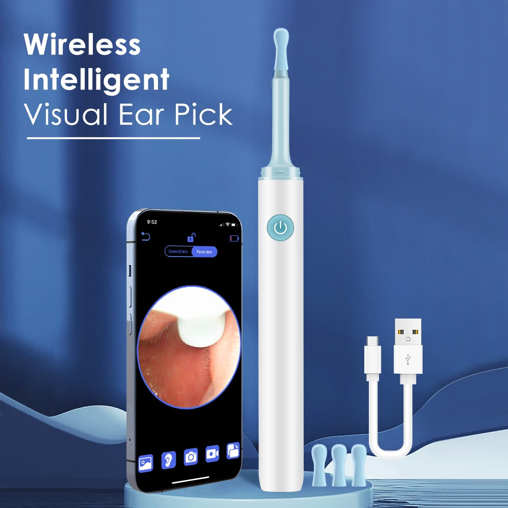 Endoscope Ear Pick Wireless Ear Camera 3.9mm