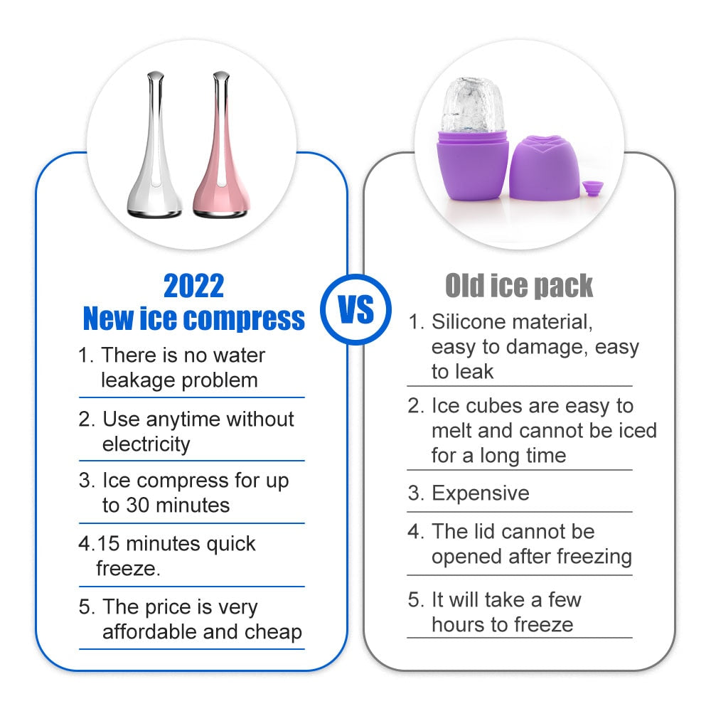 Facial Ice Muscle Instrument Handheld Face Cooling Tool