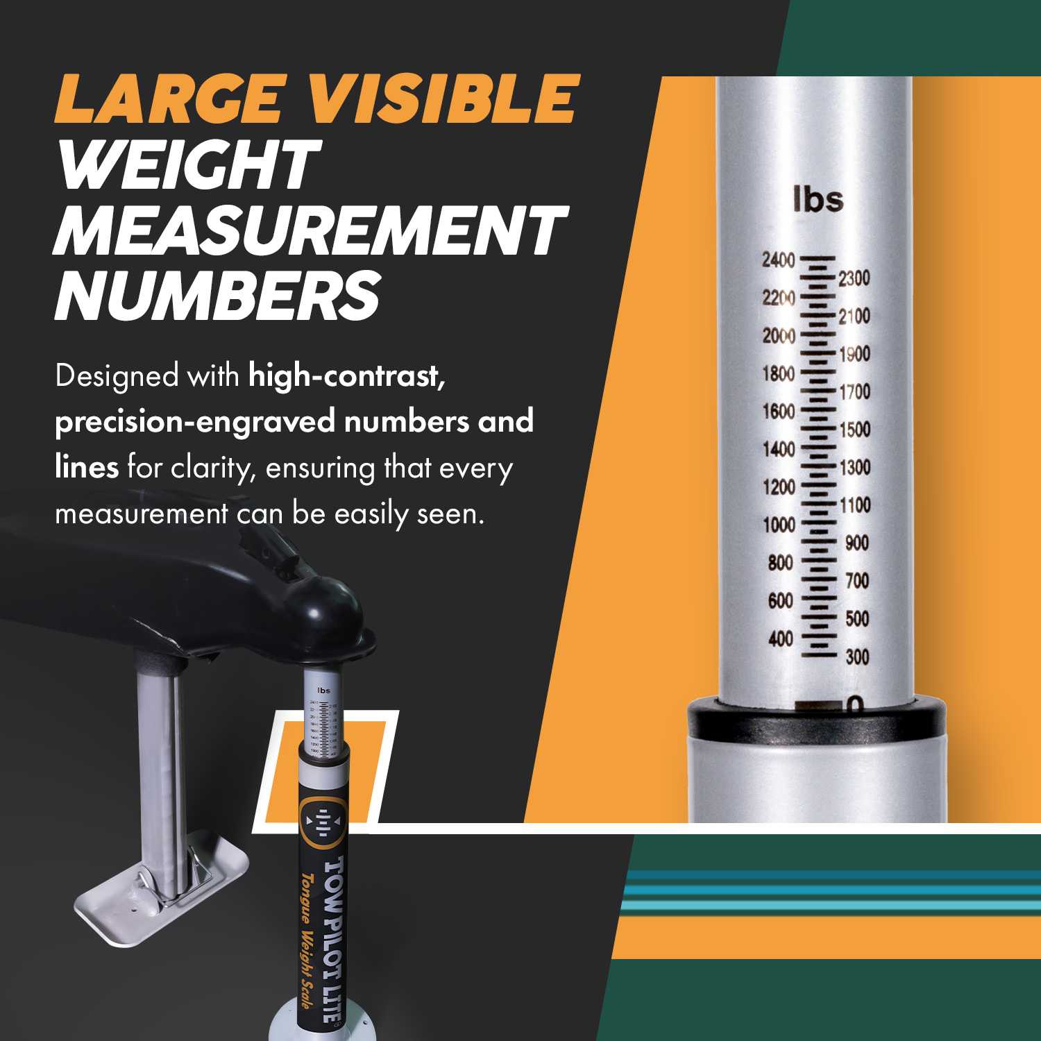 TowPilot Lite tongue weight scale product details