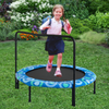 XTP002 Assembled children's trampoline happy expression outdoor and indoor  for kids age 3 - 7