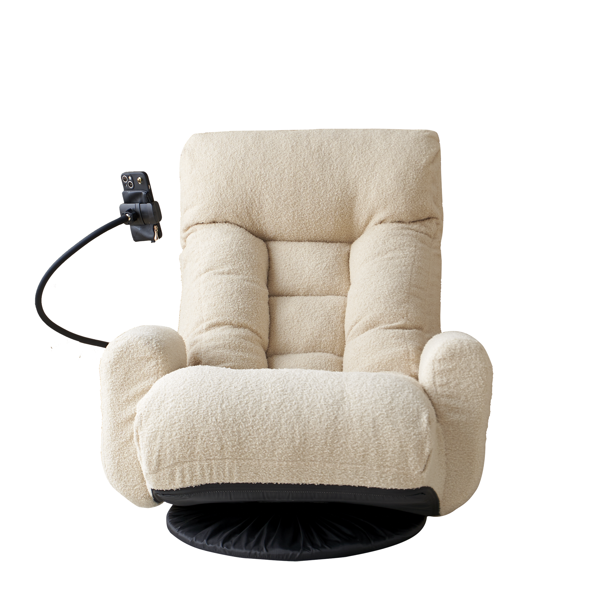 Adjustable head and waist, game chair, lounge chair in the living room, 360 degree rotatable sofa chair,Rotatable seat Leisure Chair deck chair