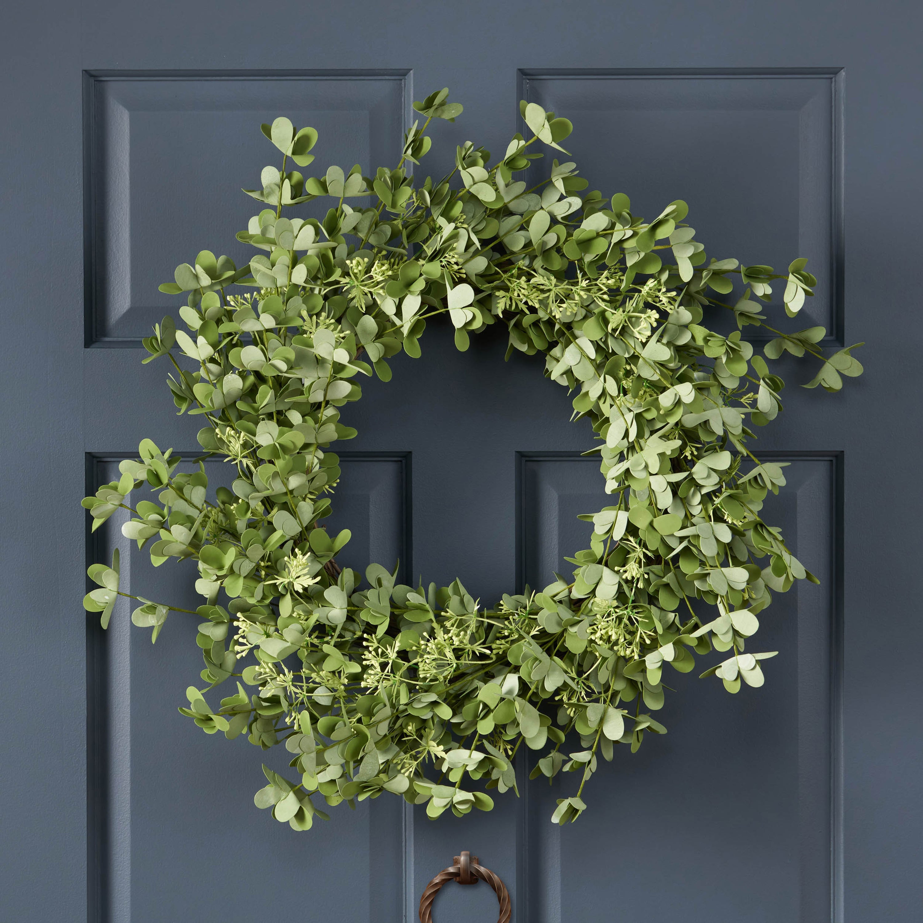 27" OXALIS CORNICULATA WREATH