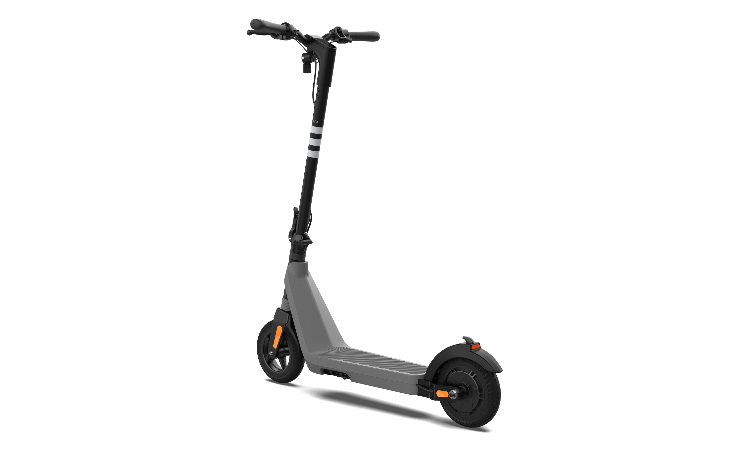 Lightweight & Foldable Electric Scooter W/10.8-Miles Max-Speed Range & 15Mph Max Speed - Gray