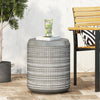 Outdoor LightWeight Concrete Side Table