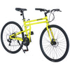 21 Speed Folding Hybrid bike Disc Brake 700C Road Bike For men women's City Bicycle