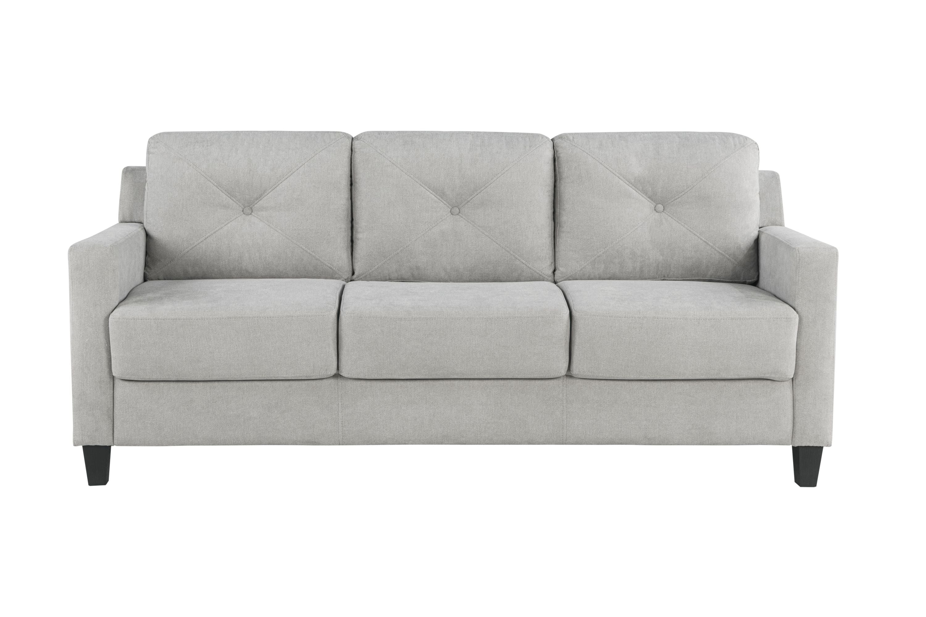 Horatio Taupe Chenille 3 Seater Sofa