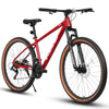 A27312 Mountain Bike 27.5 Inch Wheels, 21-Speed Mens Womens Trail Commuter City Mountain Bike, Aluminium Frame Disc Brakes Thumb Shifter Front Fork Bicycles