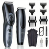 Men Cordless Professional Electric Hair Clippers Beard Trimmer Kit Limural