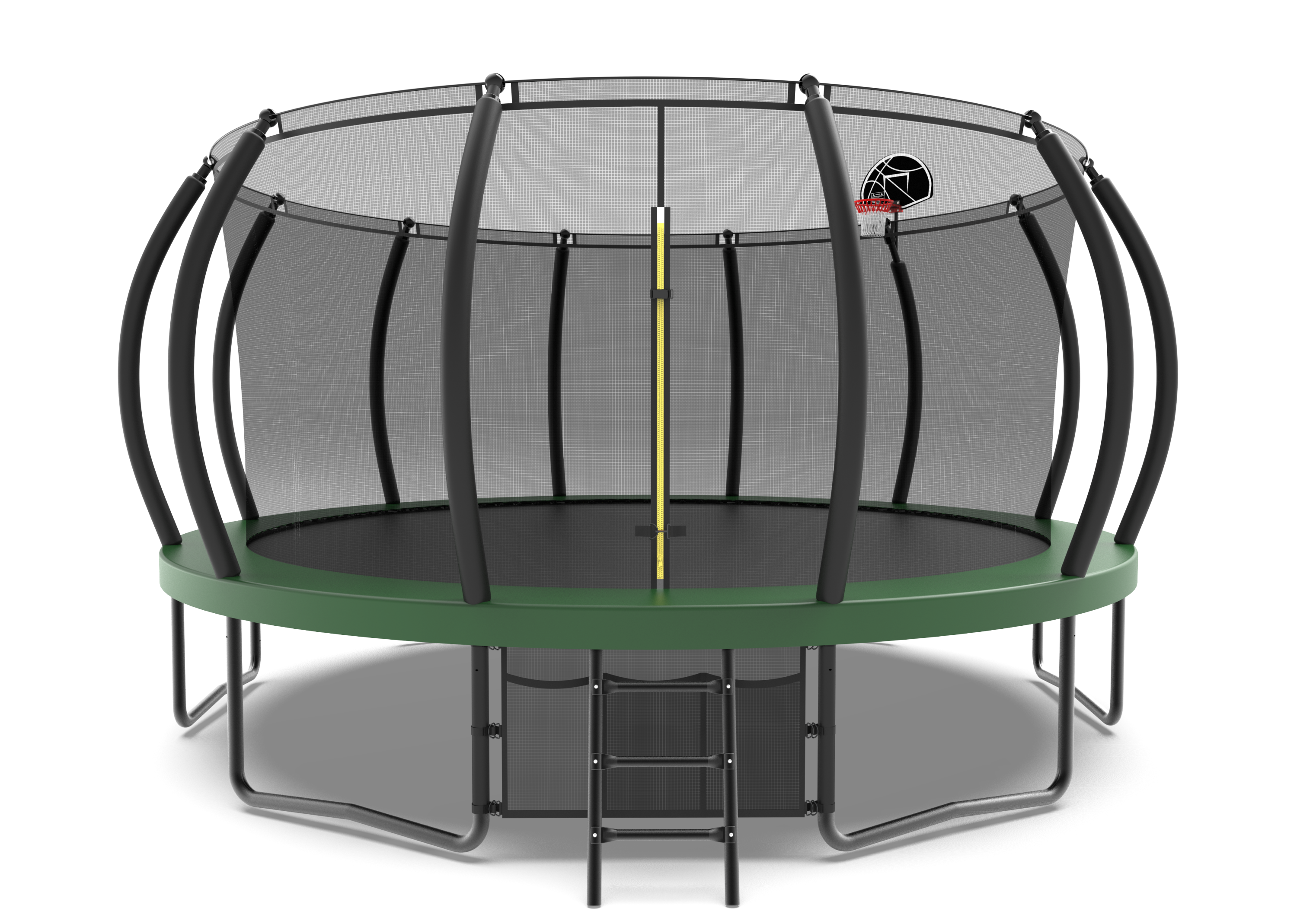 16FT Trampolines green