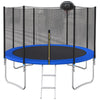 120CM TRAMPOLINE OUTSIDE SAFETY NET WITH BASKETBALL HOOP