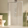 47-49 x 72 in Pivot Shower Door - 47-49 x 72 in / Brushed Nickel view 1