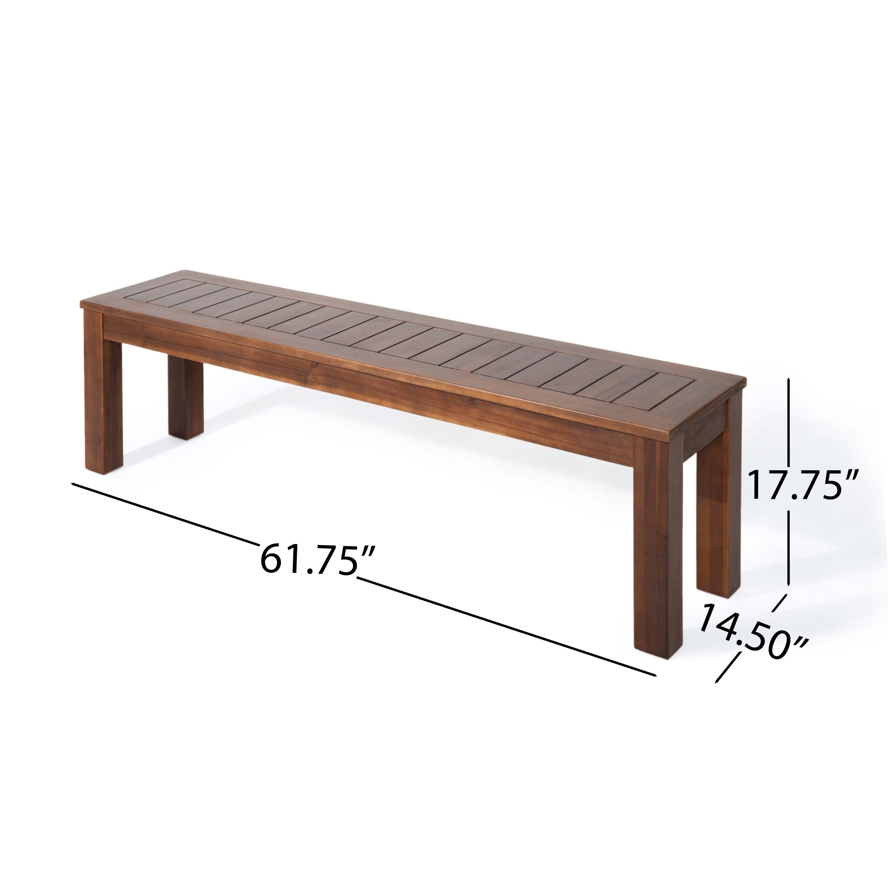 MANILA 61.75'' BENCH( SET OF 2 )